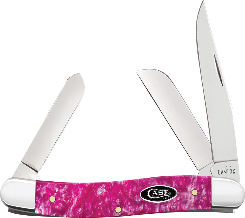 Med Stockman Pink Crackle