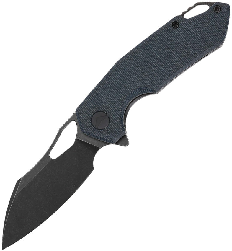 Glideman Linerlock Blue Mic