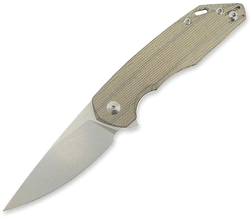 ACE Corta Linerlock Green Mic