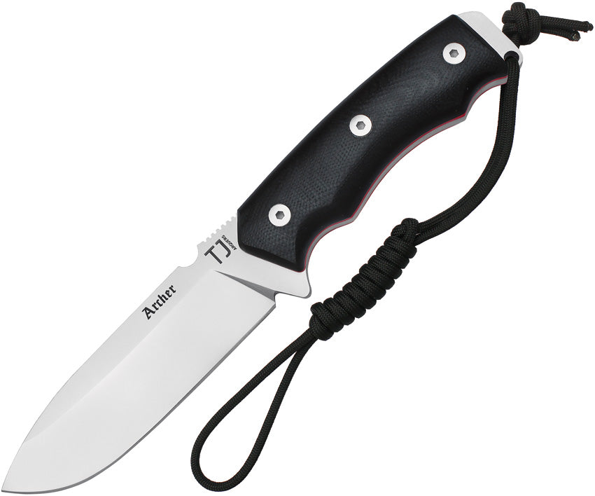 Archer Survival Knife Black G1