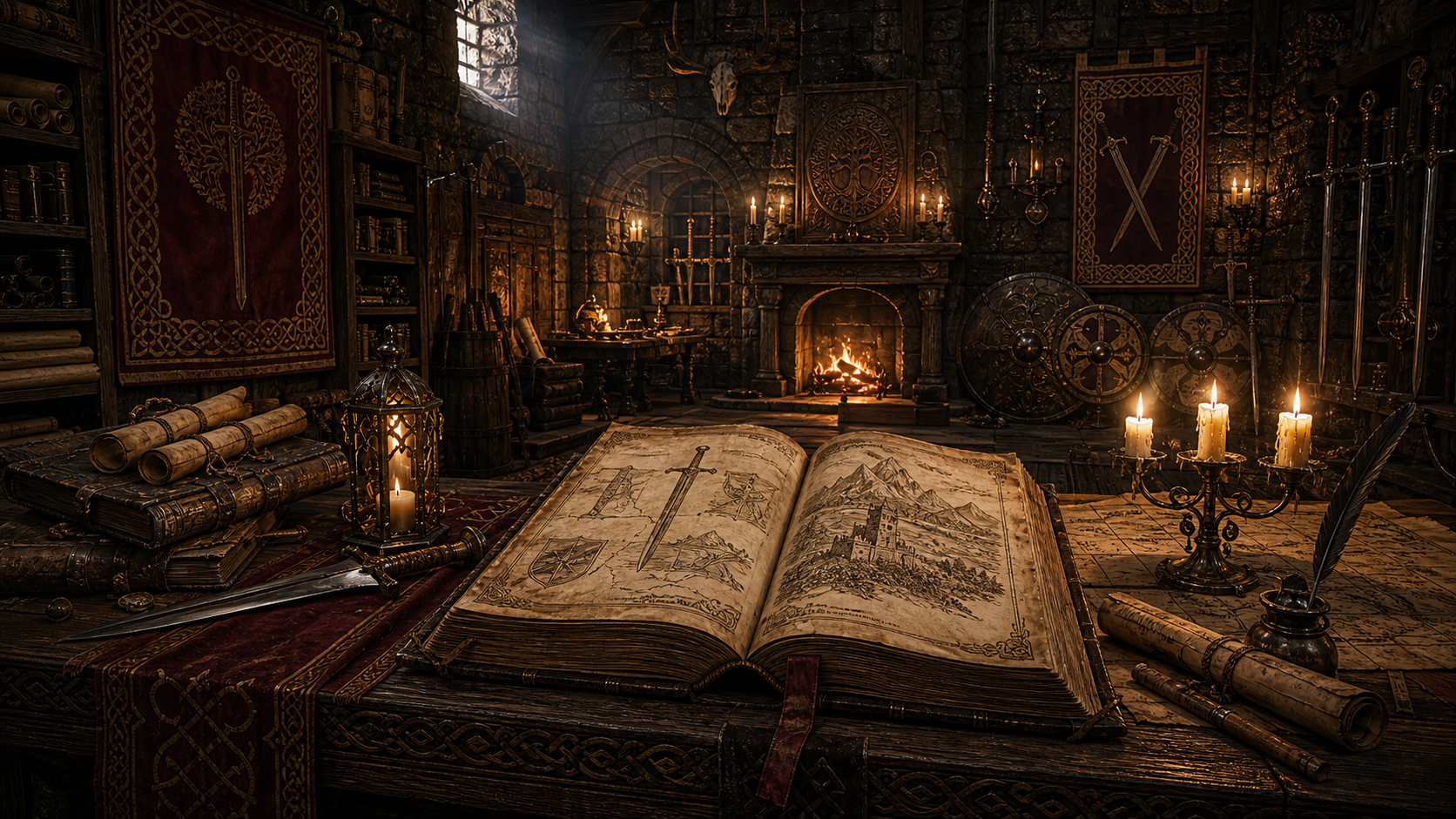 The Chronicles blade lore room